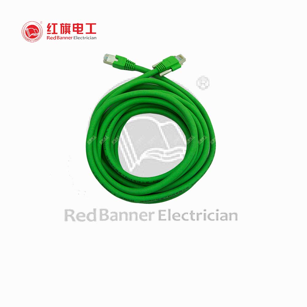 KTR-CAT5e 超五类 高柔网线毗连线,KTR_SFTP_CAT5e_Conn,高柔性电缆,拖链电缆,机械人电缆,双绞线,网线,超五类,高柔网线,ag8九游会电工