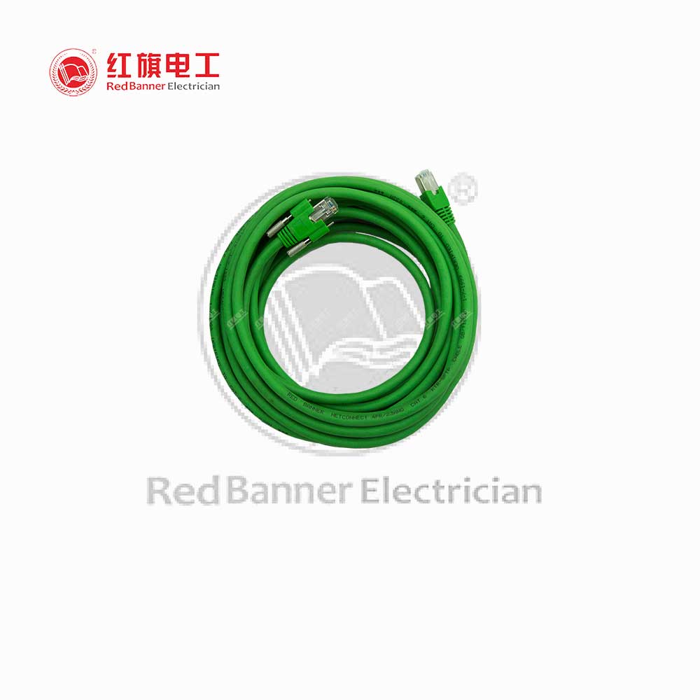 KTR-CAT6a 六类 高柔网线毗连线,KTR_SFTP_CAT6a_Conn,高柔性电缆,拖链电缆,机械人电缆,双绞线,网线,超六类,高柔网线,ag8九游会电工